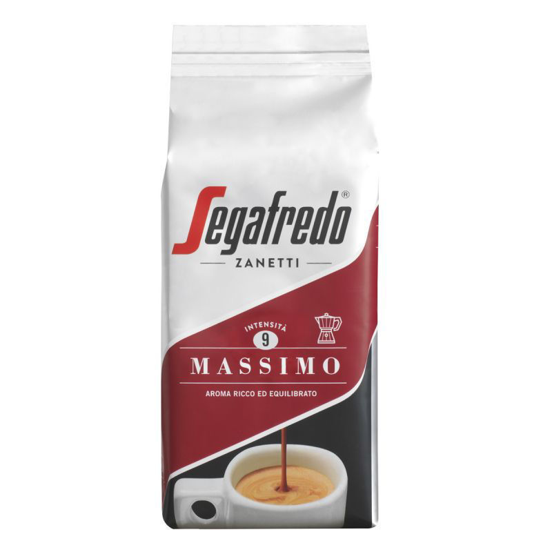 Segafredo Zanetti Caffè Macinato Espresso Casa (Confezione 250 Grammi) -  Adatto Per Moka - Linea Le Classiche, Tostatura Media, Gusto Pieno E  Cremoso
