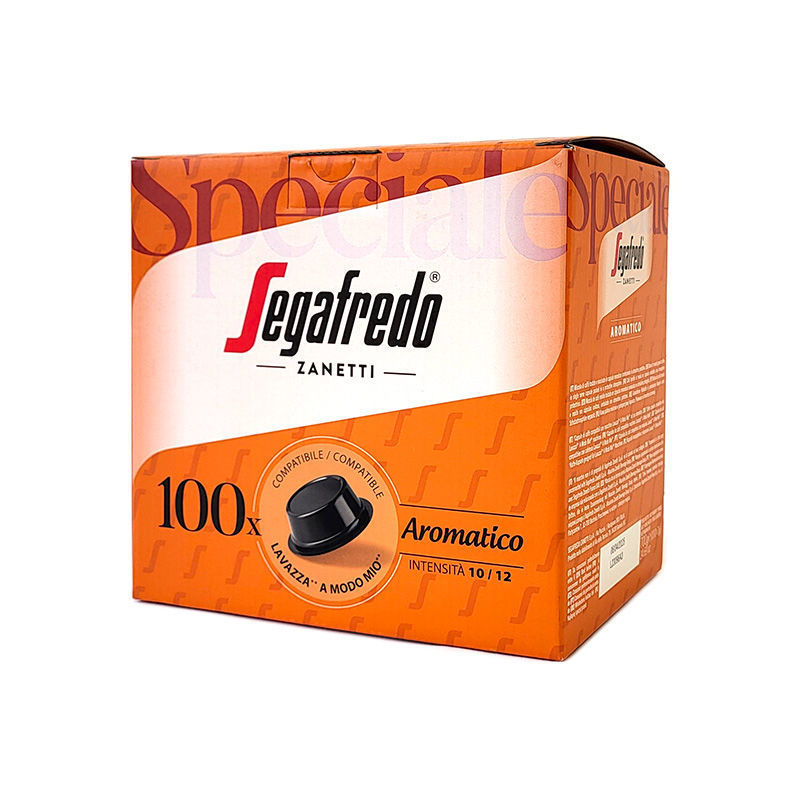 Segafredo Aromatic Coffee Capsules Compatible with Lavazza A Modo Mio
