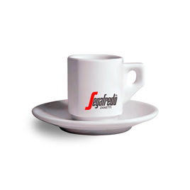 Picture of 6 Segafredo Zanetti coffee cups with saucers